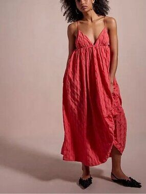 NWOT Free People Primmy Midi Dress